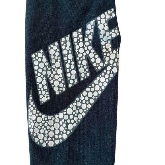NIKE black and silver Leg-A-See GX1 Foil Legging size S. - Picture 10 of 11